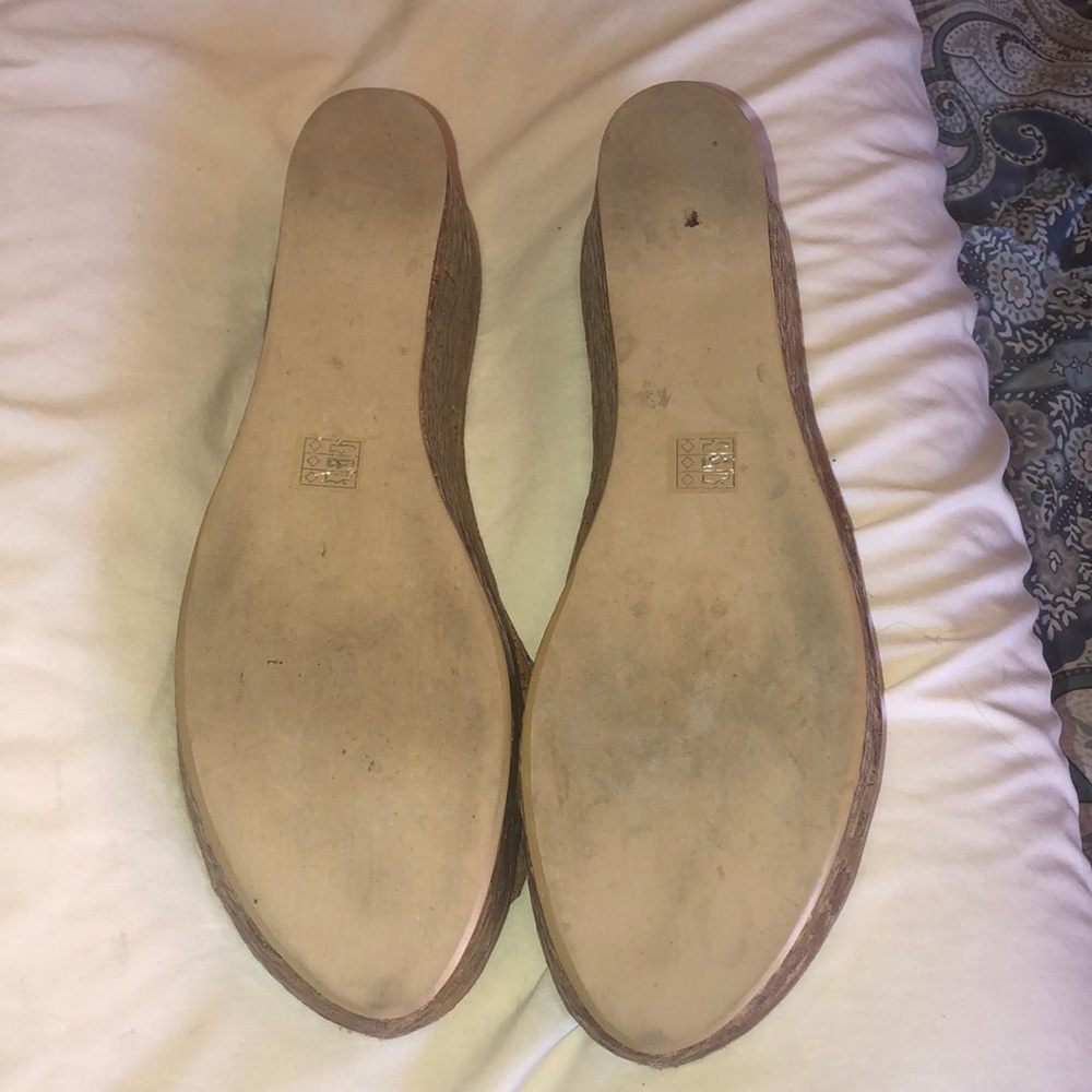 Gently Worn Moda Brown Python Leather Clog Sandals - image 4